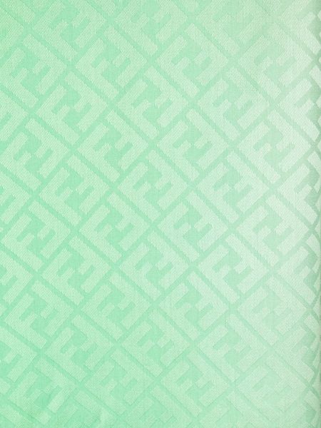 Schal mit print Fendi grün
