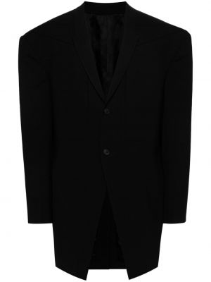 Kabát Rick Owens čierna