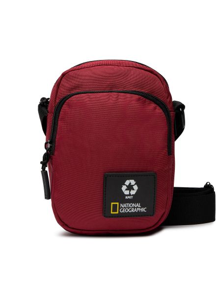 Τσάντα ώμου National Geographic κόκκινο