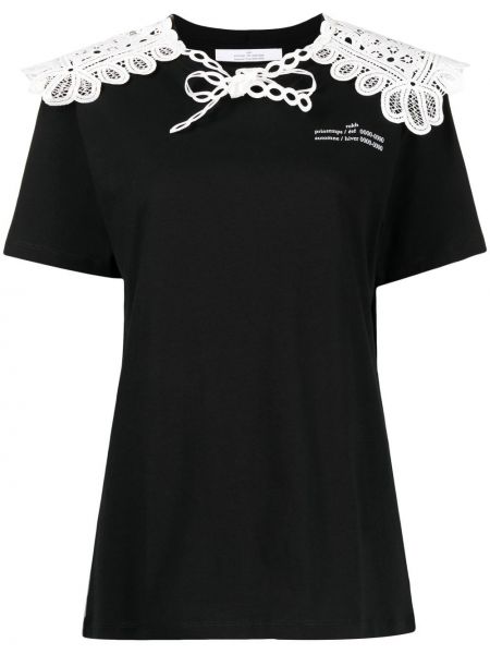 T-shirt con stampa Rokh nero