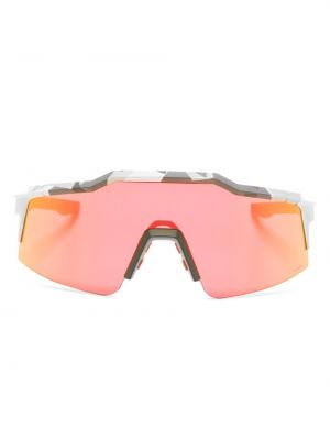 Oversize saulesbrilles 100% Eyewear pelēks