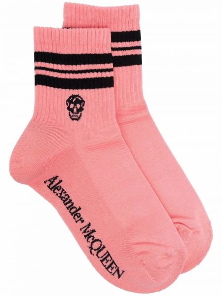 Socken Alexander Mcqueen pink