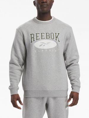 Sweatshirt mit print Reebok grau