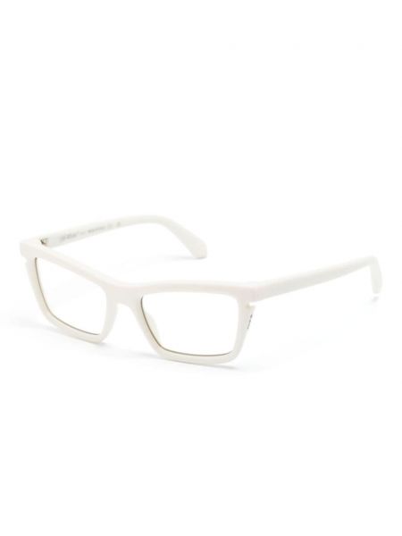 Brille Off-white weiß