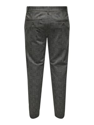 Pantaloni chino Only & Sons grigio