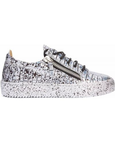 Sneakers Giuseppe Zanotti sølv