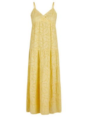 Priliehavé šaty Marc Aurel žltá