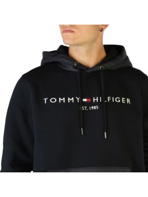 Sudadera con capucha Tommy Hilfiger negro