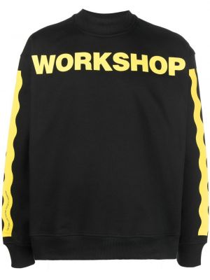 Sweatshirt mit print 032c schwarz