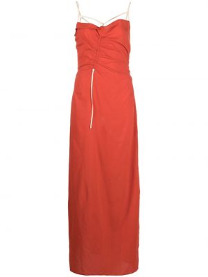 Vestito lungo Jacquemus rosso