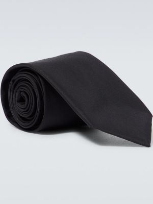Kravata z nylonu Prada černá