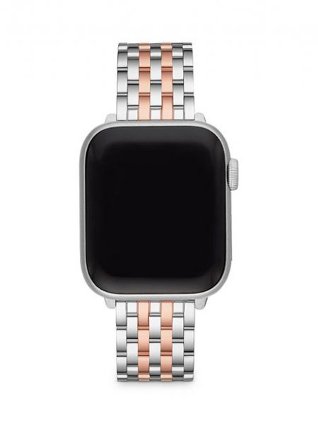 Двухцветный ремешок-браслет для Apple Watch, мм и мм MICHELE, Silver