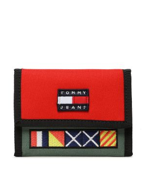 Portefeuille Tommy Jeans rouge