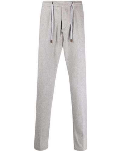 Pantalones con cordones Eleventy gris