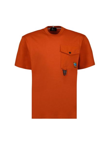 Koszulka Moncler pomarańczowa
