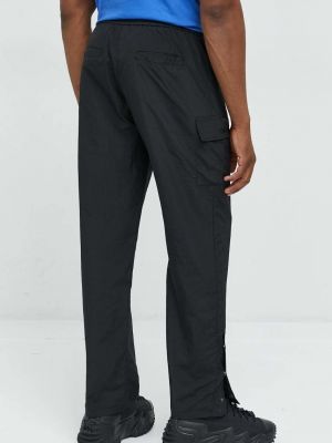 Jednobarevné kalhoty Sixth June černé
