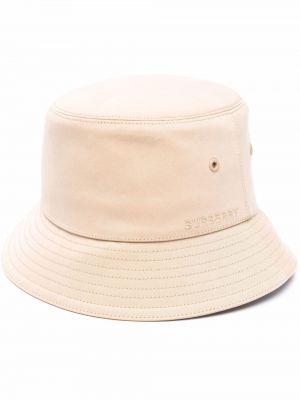 Siuvinėtas kepurė Burberry smėlinė