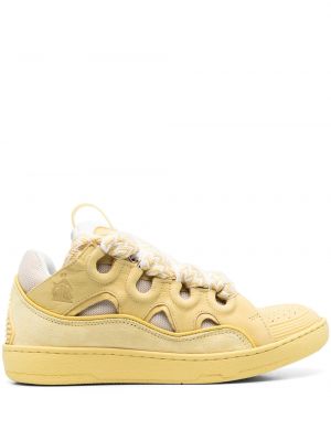 Sneakers Lanvin κίτρινο