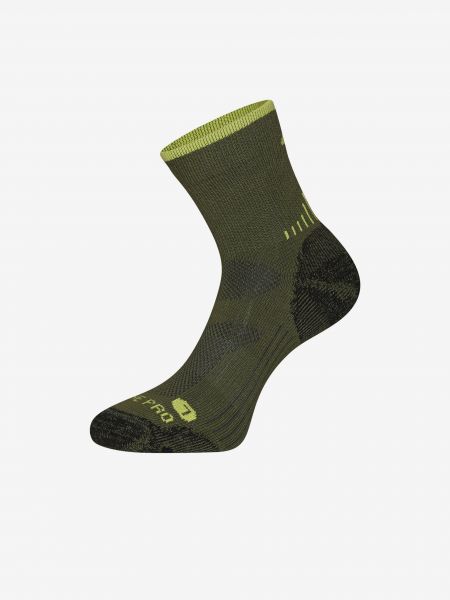 Ponožky z merina Alpine Pro zelená
