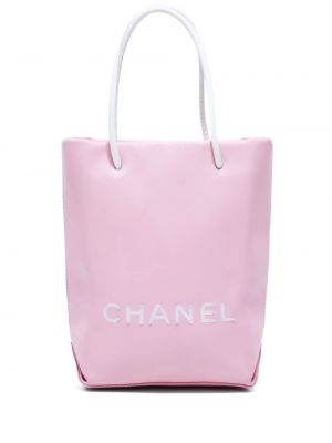 Borsa shopper Chanel Pre-owned rosa