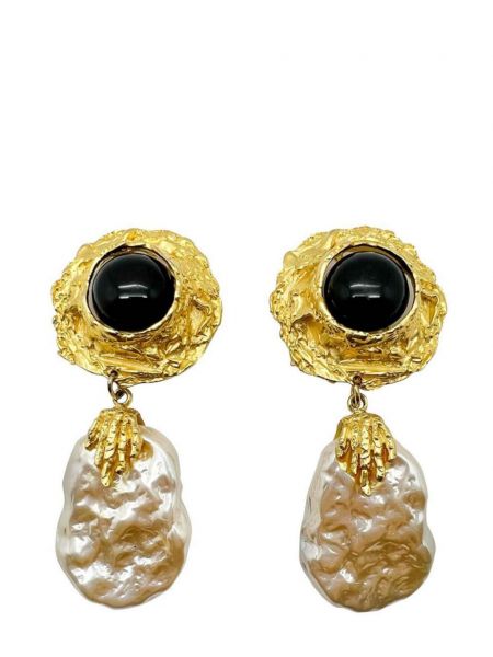 Boucles d'oreilles avec perles Jennifer Gibson Jewellery