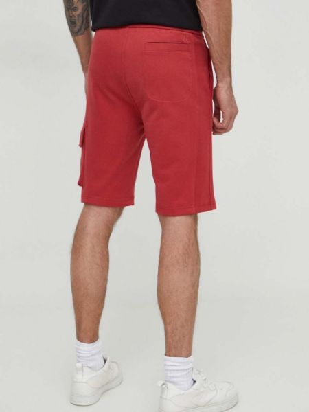Farmer rövidnadrág Calvin Klein Jeans piros