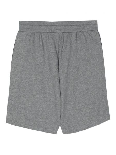 Shorts de sport brodeés Emporio Armani gris