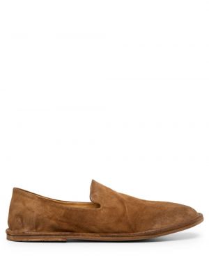 Seemisnahksed loafer-kingad Marsell pruun