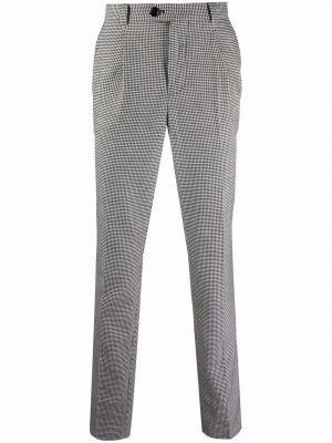 Pantalones a cuadros Brunello Cucinelli gris