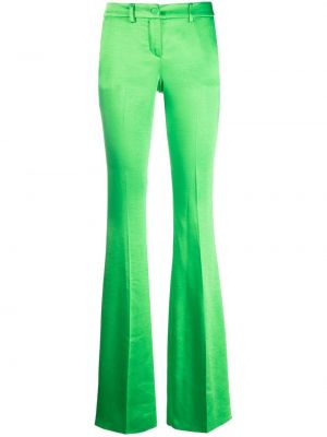 Сатенени панталон Philipp Plein зелено