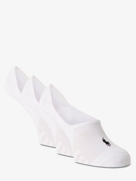 Dzianinowe stopki Polo Ralph Lauren białe
