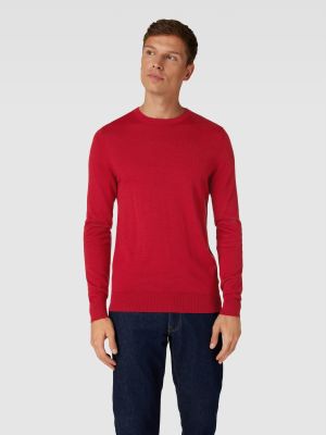 Sweter z długim rękawem Christian Berg Men czerwony