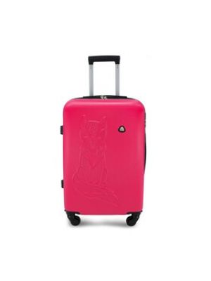 Рожева валіза Semi Line