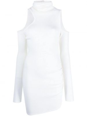 Φόρεμα από μαλλί merino Gauge81 λευκό