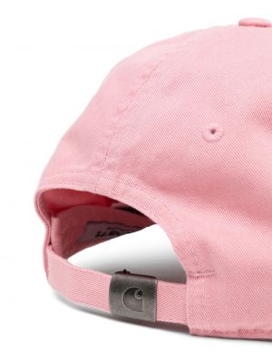 Cap mit stickerei aus baumwoll Carhartt Wip pink