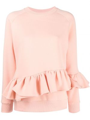 Sweatshirt mit rüschen Atu Body Couture pink