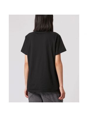 Camiseta de algodón Isabel Marant étoile negro