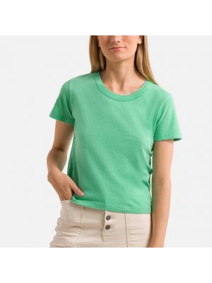 Camiseta manga corta de cuello redondo American Vintage verde