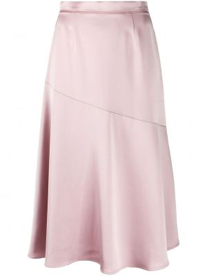 Saténové mini sukně Blanca Vita růžové