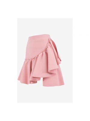 Mini falda con volantes Msgm rosa