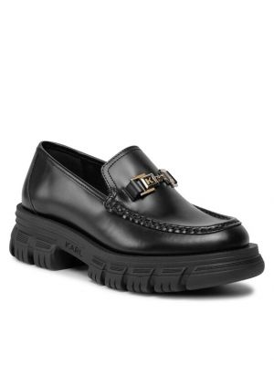 Loafers chunky chunky Karl Lagerfeld nero