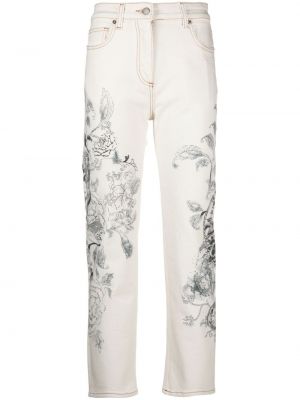 Trykt floral stretch jeans Etro