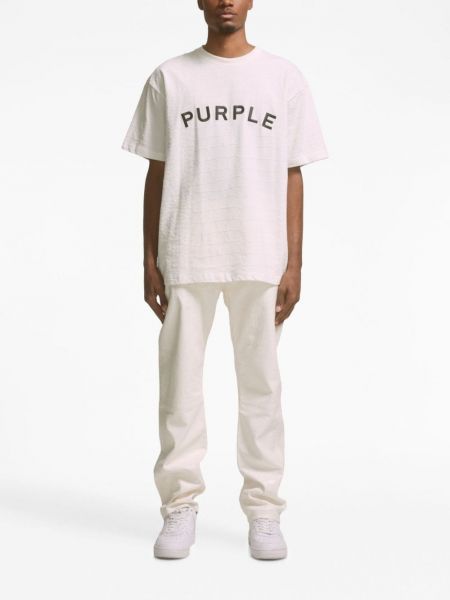 Pantalon en cuir Purple Brand