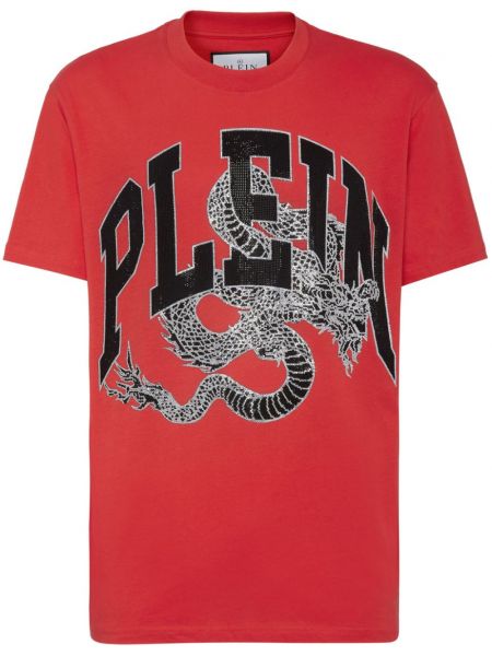 T-paita Philipp Plein punainen