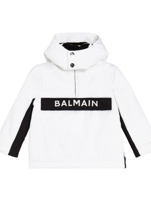 Skijakke for gutter Balmain Kids hvit