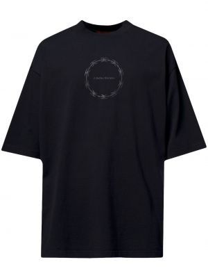 Reflektierende t-shirt mit print A Better Mistake schwarz