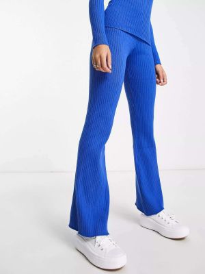 Трикотажные брюки New Look синие