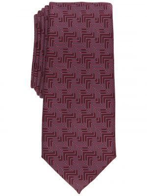 Узкий галстук с принтом с геометрическим узором Alfani