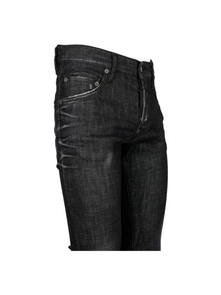 Pantalones de algodón Dsquared2 negro