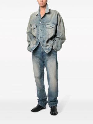 Kurtka jeansowa bawełniana Acne Studios